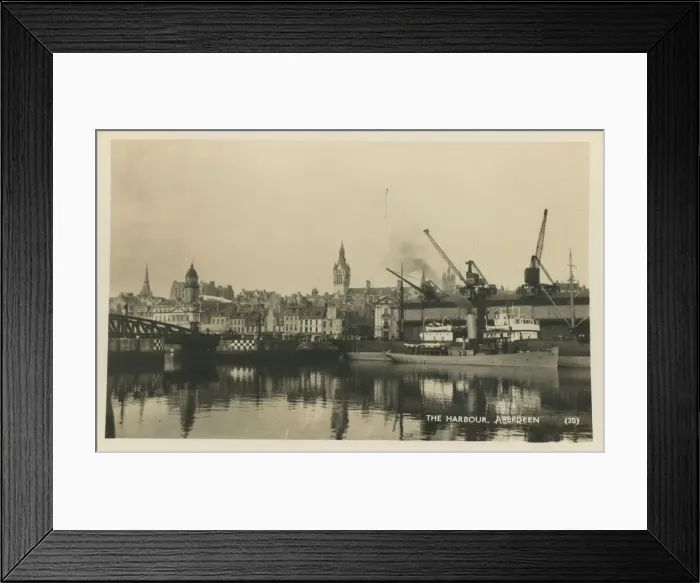 Framed Print : The Harbour Framed Print : The Harbour