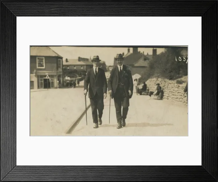 Framed Print : Thought to be the Village