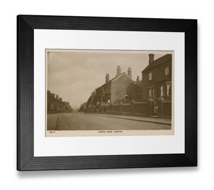 Framed Print : Grove Road Framed Print : Grove Road