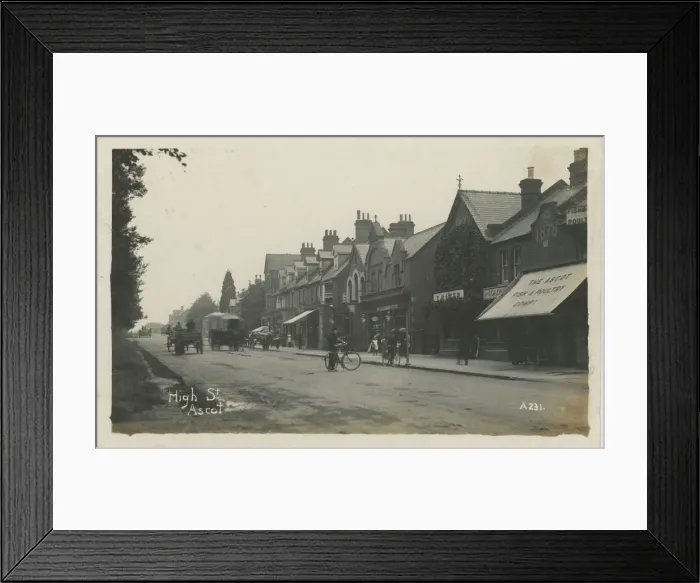 Framed Print : High Street Framed Print : High Street