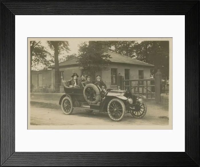 Framed Print : Vintage Car Framed Print : Vintage Car