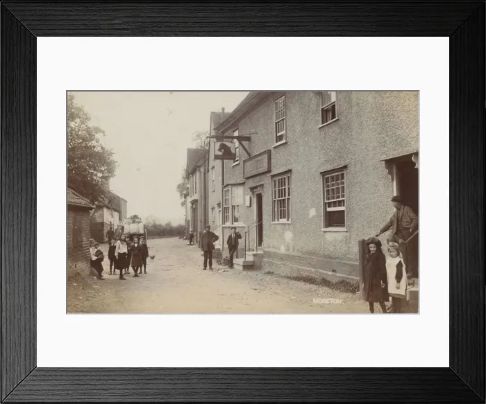 Framed Print : Church Road (Showing the Nags Head) Framed Print : Church Road (Showing the Nags Head)
