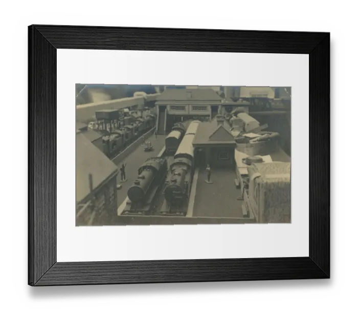 Framed Print : Horby Dublo Model Railway Framed Print : Horby Dublo Model Railway