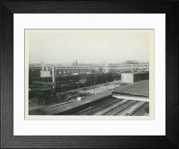 Framed Print : Railway Station - Depot Framed Print : Railway Station - Depot