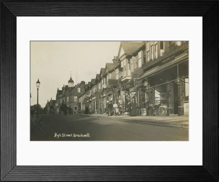Framed Print : High Street Framed Print : High Street