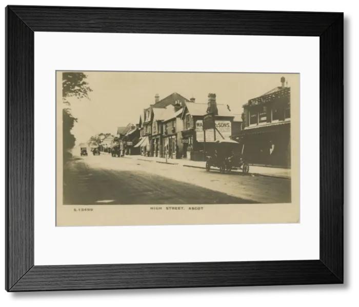 Framed Print : High Street Framed Print : High Street