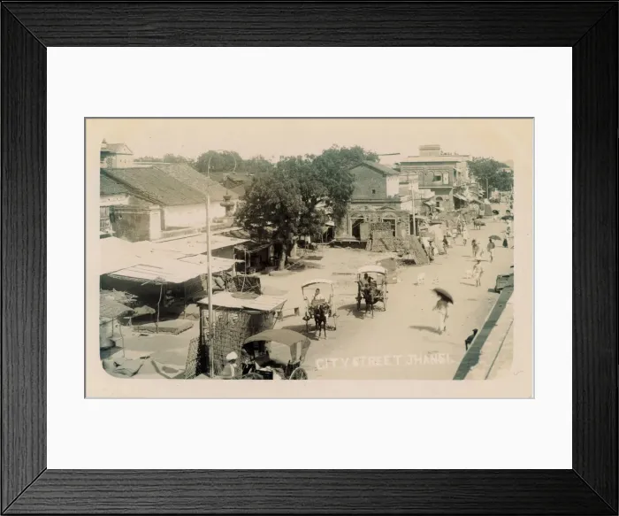 Framed Print : City Street Framed Print : City Street