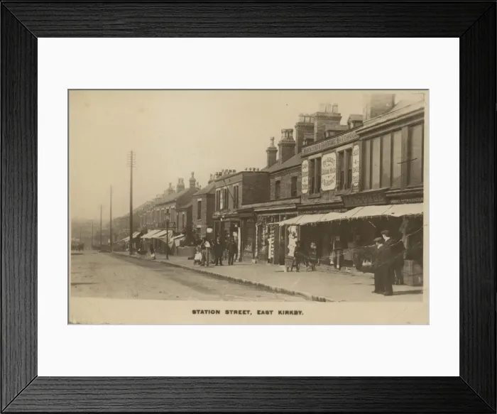 Framed Print : Station Street Framed Print : Station Street