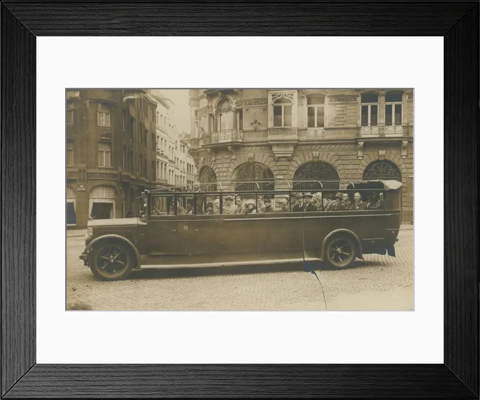 Framed Print : Vintage Mercedes Charabanc Framed Print : Vintage Mercedes Charabanc