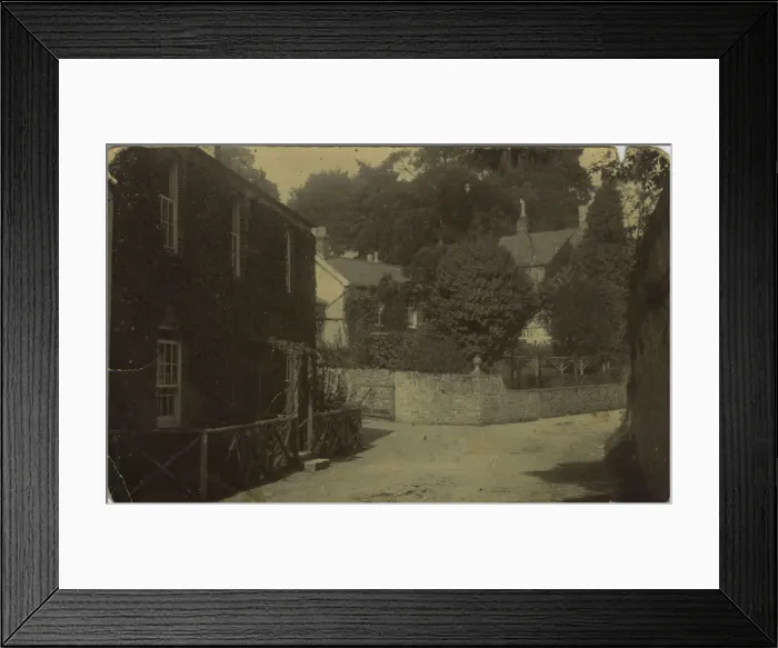 Framed Print : Village, Unknown Location