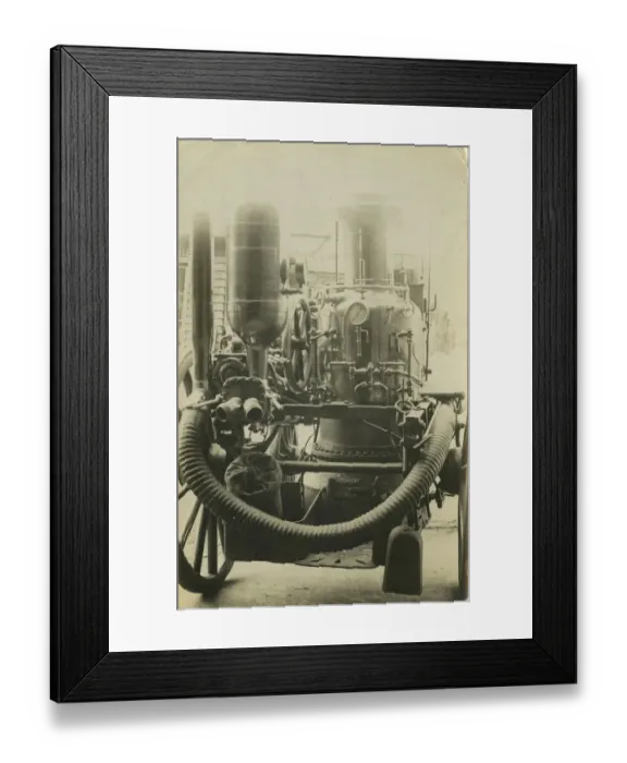 Framed Print : Merryweather Horse-drawn Metropolitana Steam Fire Engine, Britain. Date: 1890s Framed Print : Merryweather Horse-drawn Metropolitana Steam Fire Engine, Britain. Date: 1890s