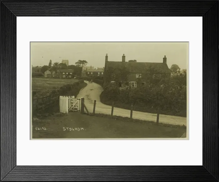 Framed Print : Upper Staithe Road (Looking towards the High Street), Stalham, Norwich, East Anglia Framed Print : Upper Staithe Road (Looking towards the High Street), Stalham, Norwich, East Anglia