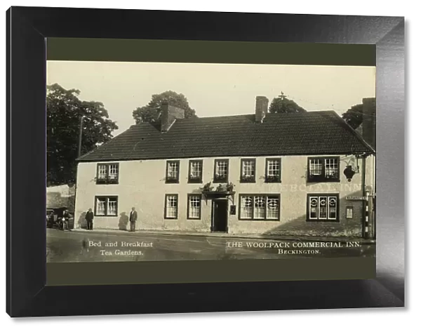 Woolpack Commercial Inn, Beckington, Frome, Mendip, Somerset, England. Date: 1930s