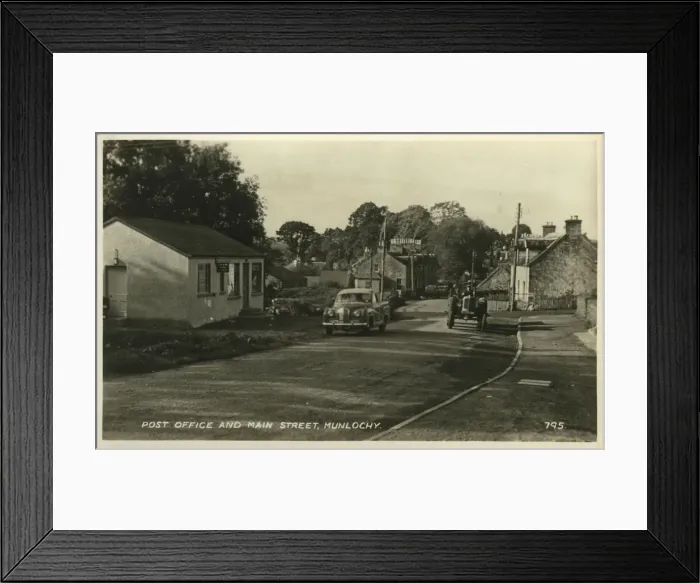 Framed Print : Post Office and Village Framed Print : Post Office and Village