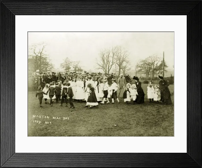 Framed Print : May Day Celebrations Framed Print : May Day Celebrations