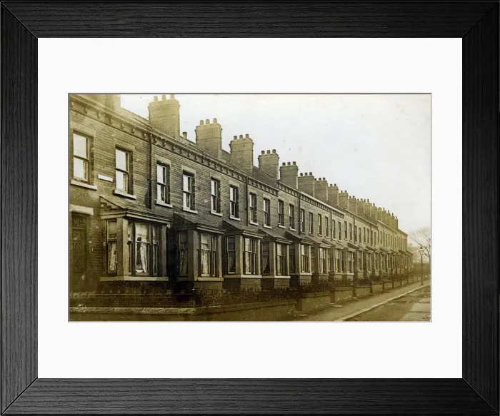 Framed Print : Fine Brick Terrace Framed Print : Fine Brick Terrace