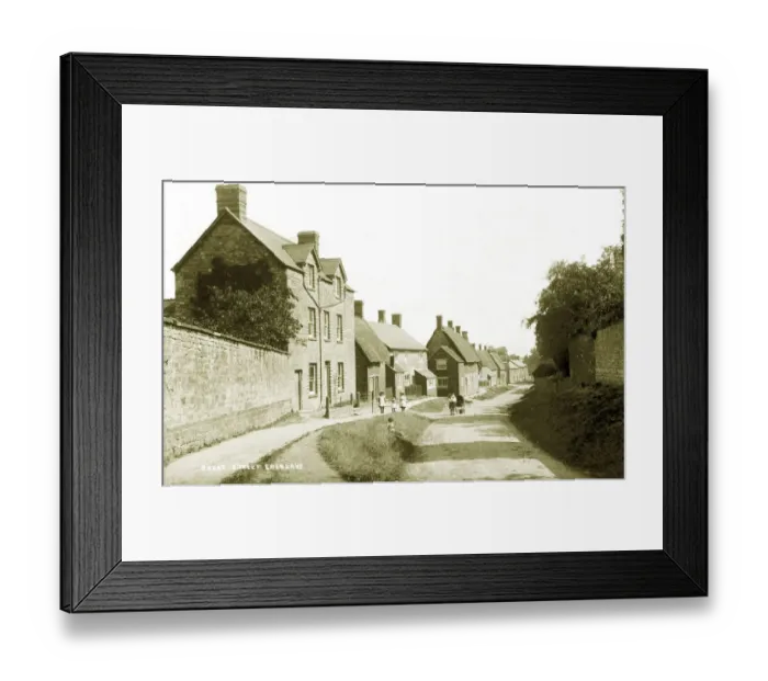 Framed Print : Great Street - Manor Road Framed Print : Great Street - Manor Road