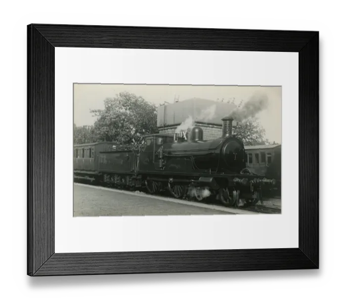 Framed Print : Highland Railway Station - (Showing Highland Railway Locomotive No 70 Loch Ashie ) Framed Print : Highland Railway Station - (Showing Highland Railway Locomotive No 70 Loch Ashie )