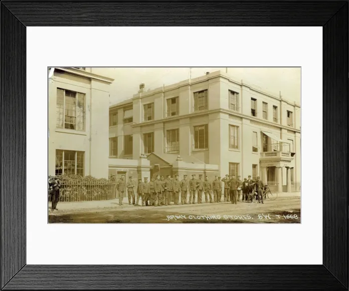 Framed Print : Royal Army Clothing Stores