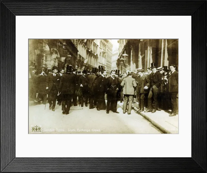 Framed Print : Stock Exchange Framed Print : Stock Exchange