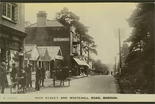 High Street & Whitehill Road, Army Village of Bordon, Alton, Whitehill, Hampshire