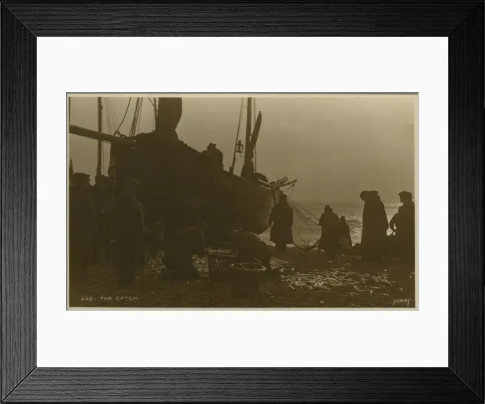 Framed Print : Landing Fish Framed Print : Landing Fish