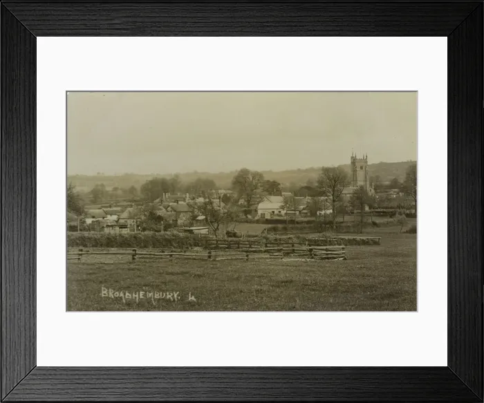 Framed Print : The Village Framed Print : The Village