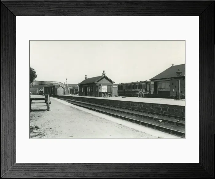 Framed Print : Railway Station - (Great North of Scotland Railway), Boat of Garten, Grantown-on-Spey Framed Print : Railway Station - (Great North of Scotland Railway), Boat of Garten, Grantown-on-Spey