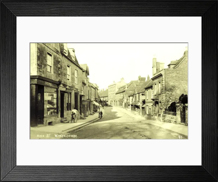 Framed Print : High Street Framed Print : High Street