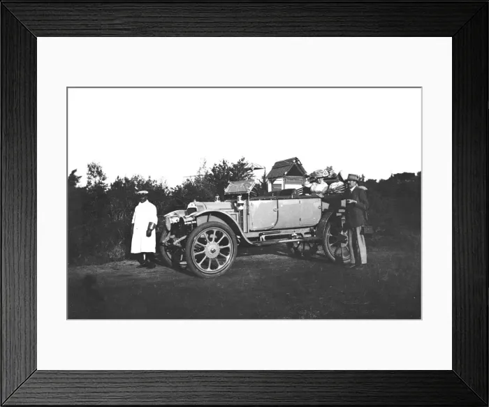 Framed Print : Dennis Vintage Car
