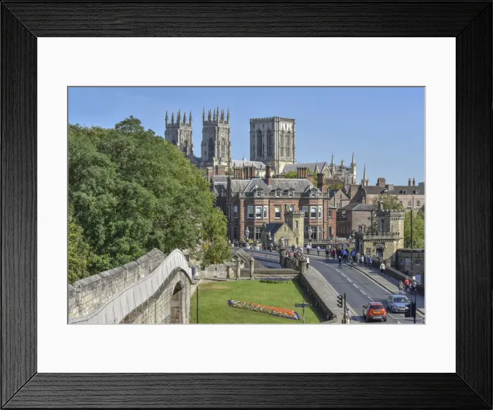Framed Print : York - The City Walls Framed Print : York - The City Walls