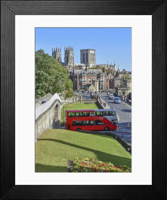 Framed Print : York - The City Walls Framed Print : York - The City Walls