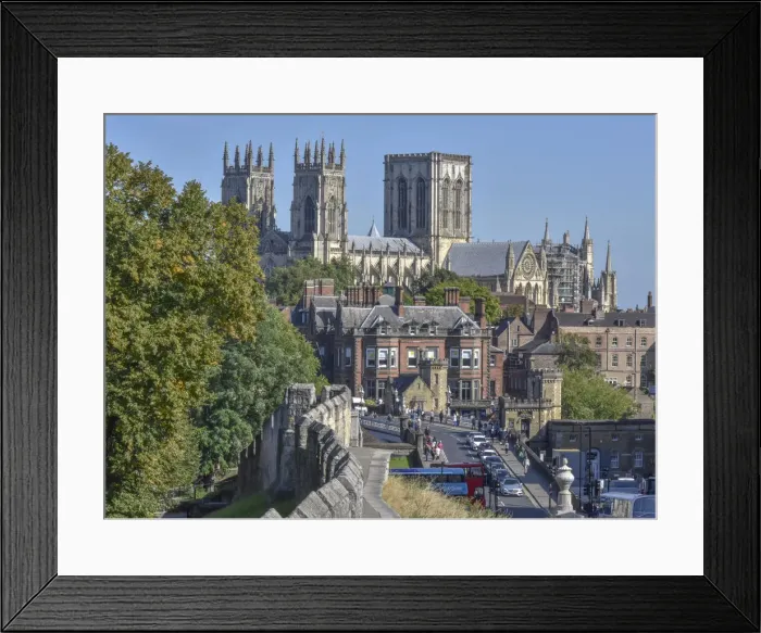 Framed Print : York - The City Walls Framed Print : York - The City Walls