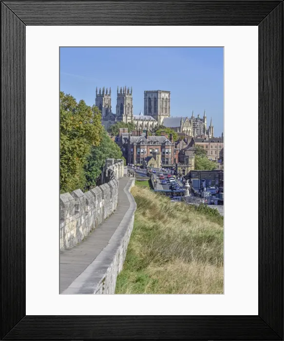 Framed Print : York - The City Walls Framed Print : York - The City Walls
