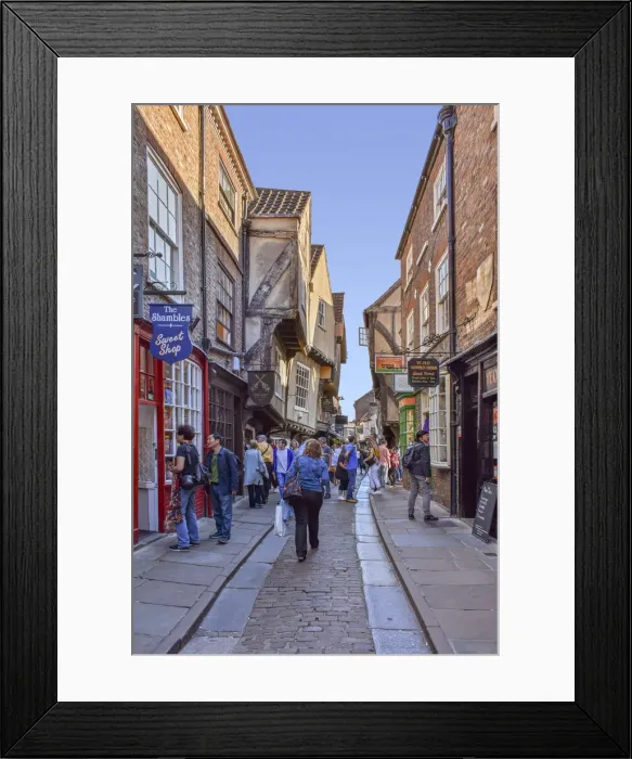 Framed Print : The Shambles, York Framed Print : The Shambles, York