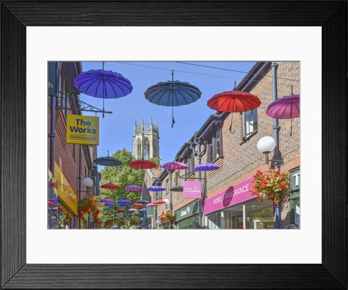 Framed Print : Coppergate Walk, York Framed Print : Coppergate Walk, York