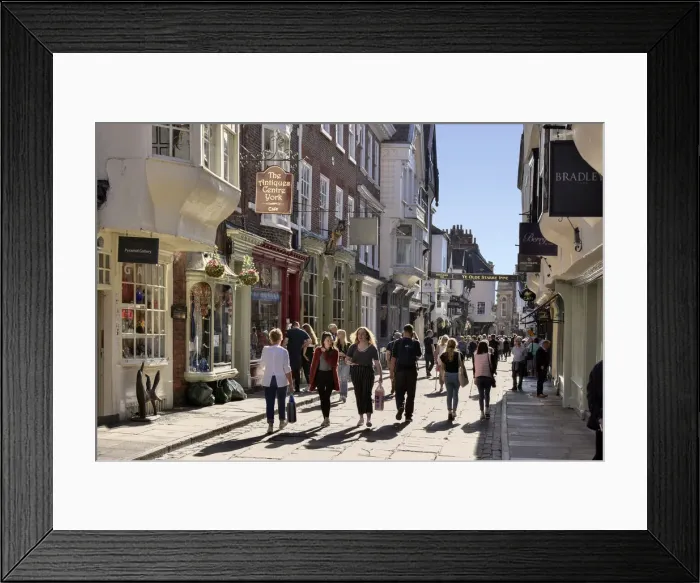 Framed Print : Stonegate, York Framed Print : Stonegate, York