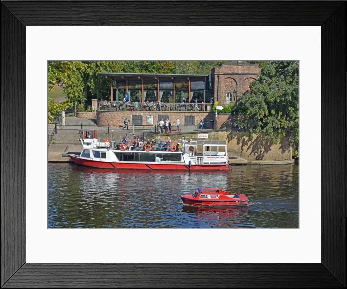 Framed Print : River Boat Tours, York Framed Print : River Boat Tours, York