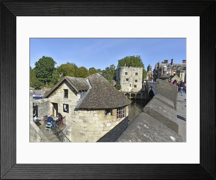 Framed Print : Postern Tower, York Framed Print : Postern Tower, York