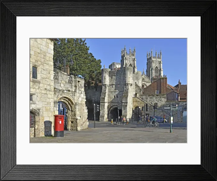 Framed Print : Bootham Bar, York Framed Print : Bootham Bar, York