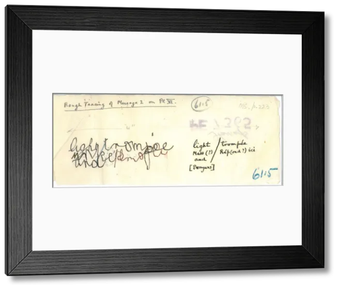 Framed Print : Notes concerning Borley Rectory Framed Print : Notes concerning Borley Rectory