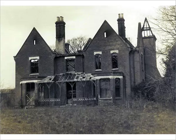 Photographs showing Borley Rectory