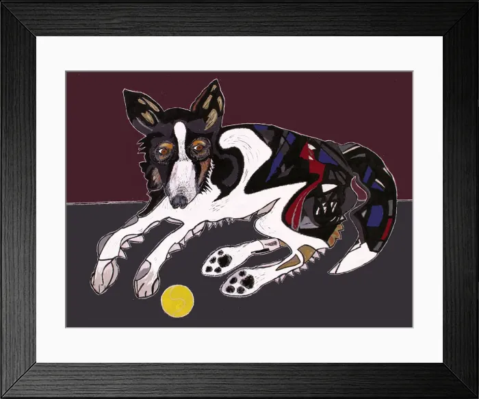 Framed Print : The Modern Dog Framed Print : The Modern Dog