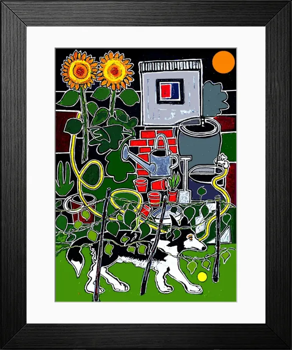 Framed Print : The Allotment Framed Print : The Allotment