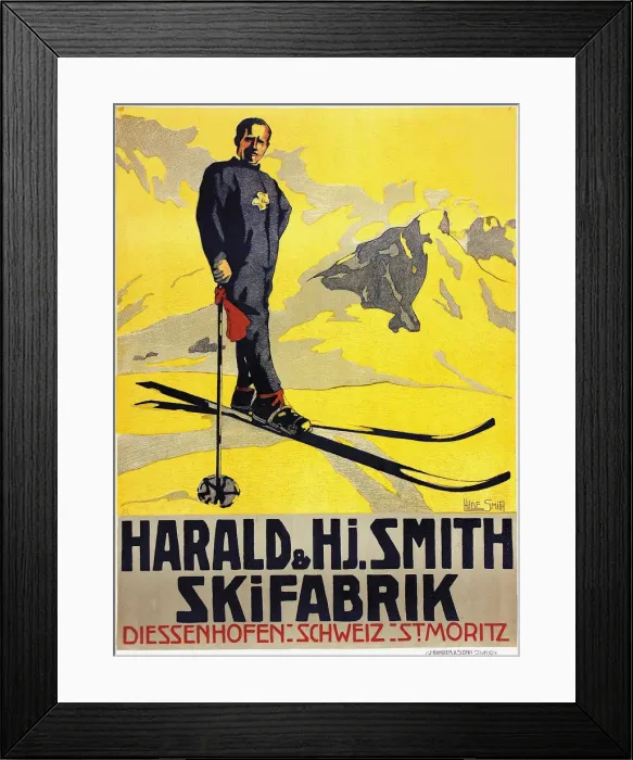 Framed Print : Hilde Smith St. Moritz Framed Print : Hilde Smith St. Moritz