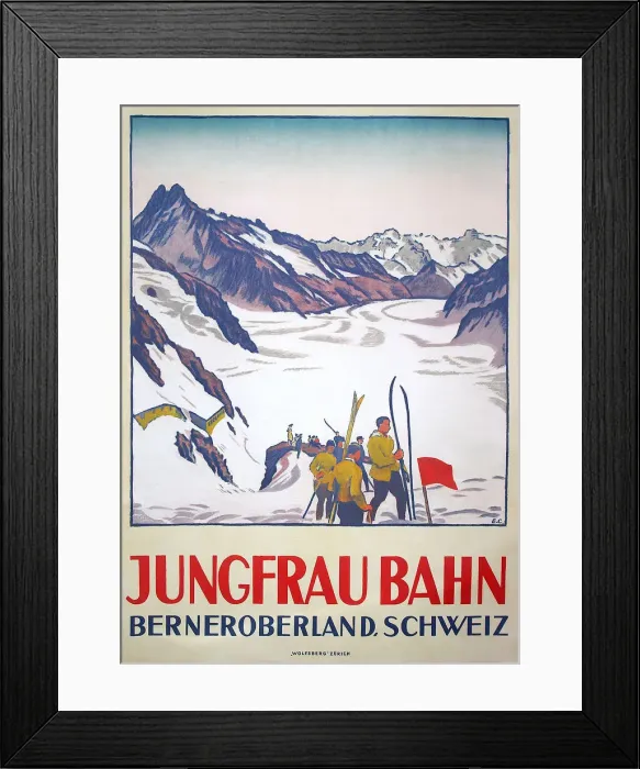 Framed Print : Jungfrau Bahn Framed Print : Jungfrau Bahn