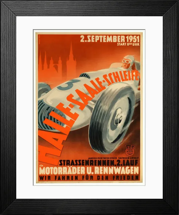 Framed Print : Halle-Saale-Schleife Framed Print : Halle-Saale-Schleife