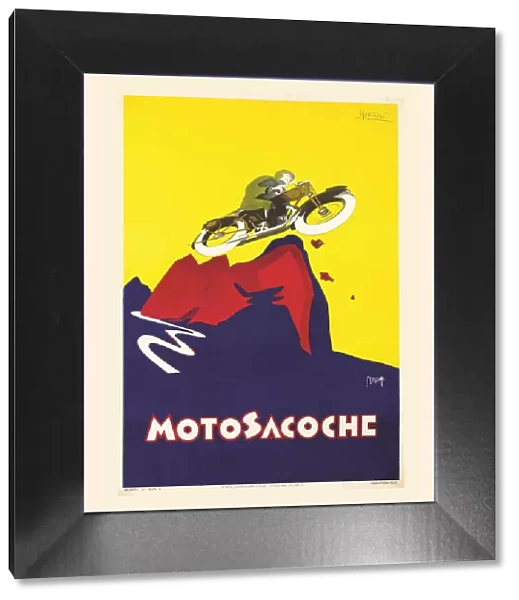 Motosacoche Poster by Nizzoli