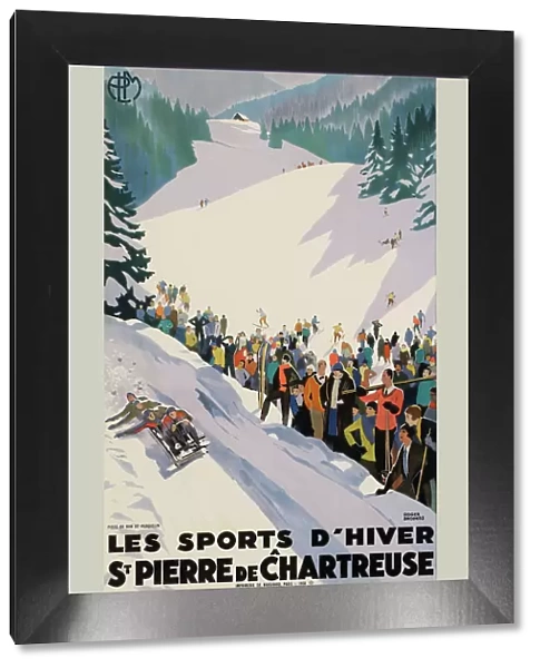 Roger Broders Bobsleigh Poster