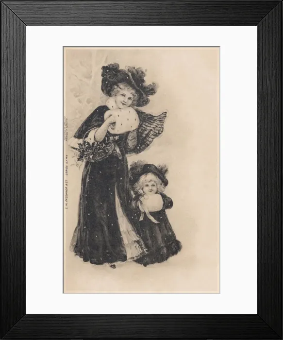 Framed Print : Victorian costume Framed Print : Victorian costume